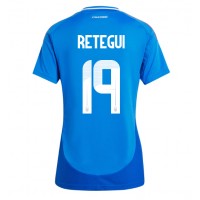 Italien Mateo Retegui #19 Heimtrikot Frauen EM 2024 Kurzarm